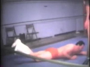 Mixed Ring wrestling. Vintage 4