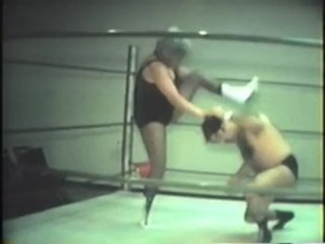 Mixed Ring wrestling. Vintage 4
