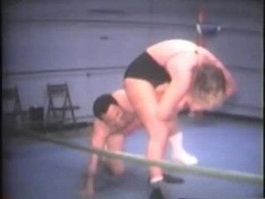 Mixed Ring wrestling. Vintage 4
