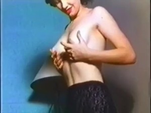 retro vintage satin blue panties