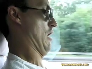 german Milf picked up for anal sex