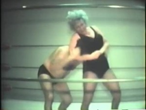 Mixed Ring wrestling. Vintage 4