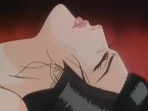 Beefy man in japanese anime